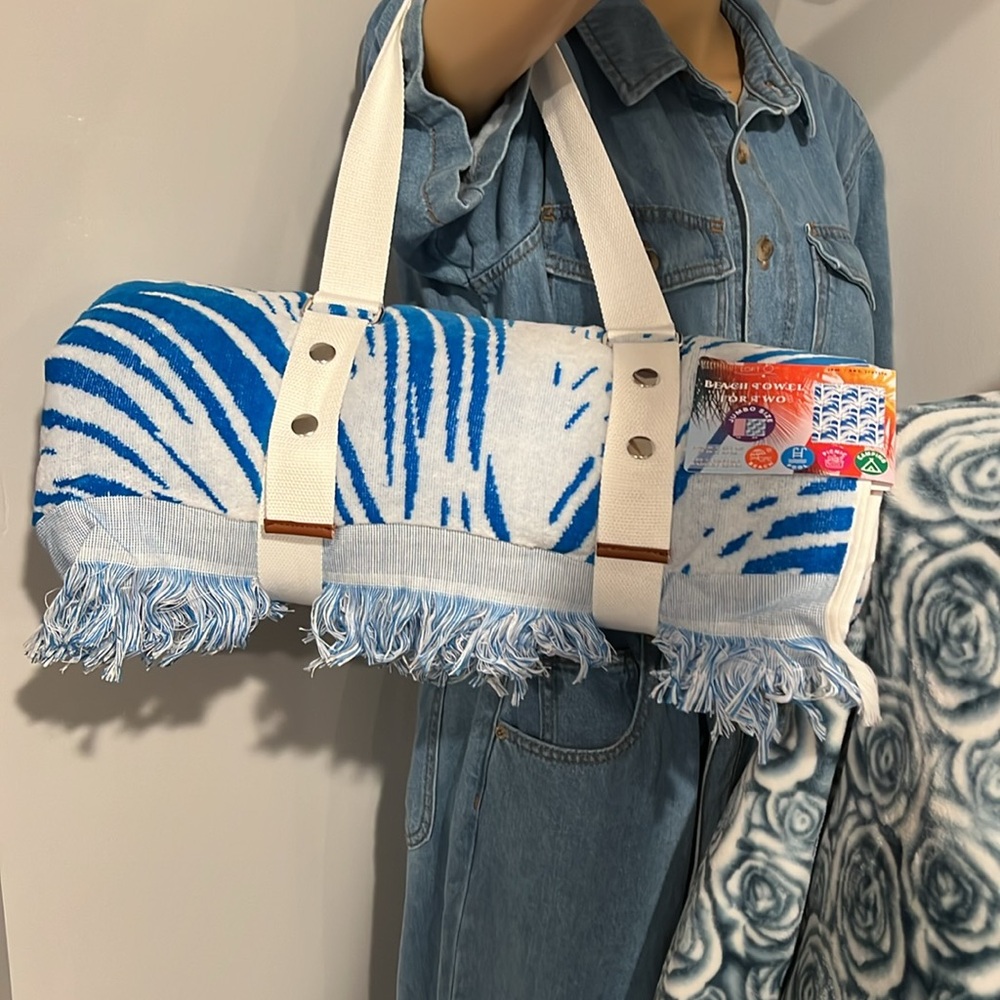 Jumbo Size Beach Towel for 2,
